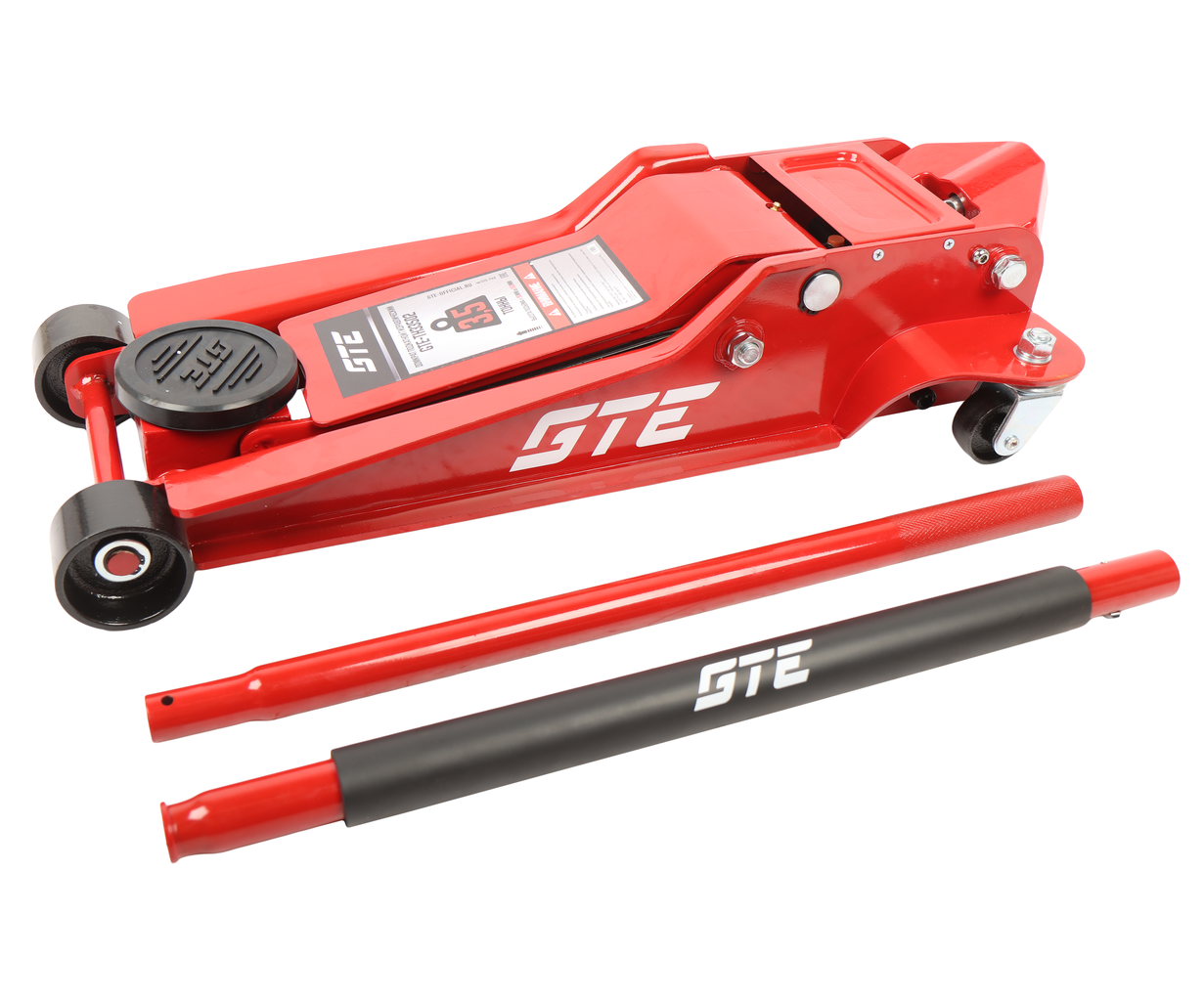 GTE-TH33502 Домкрат подкатной 3.5т 95-552мм двухпоршневой